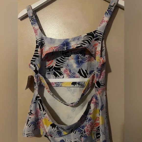 Fp Movement Never Better Printed Mystic Floral Combo Tank free people M NWT NEW - Picture 5 of 9